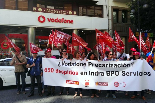 Indra presenta un ERE que contempla 357 despidos en Valencia