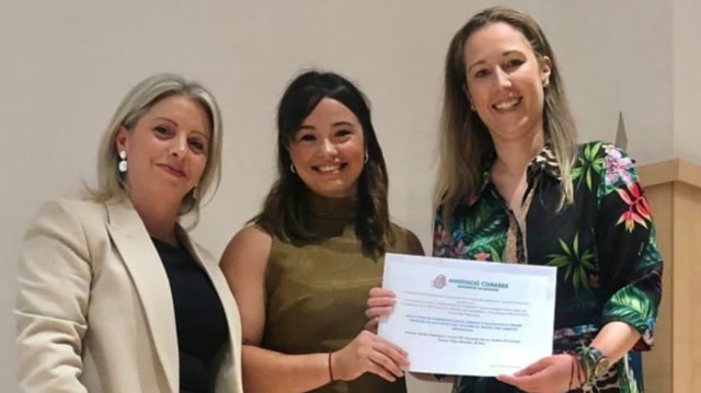 Residentes de matrona del Hospital de Orihuela ganan el premio de la Assosiació de Comares