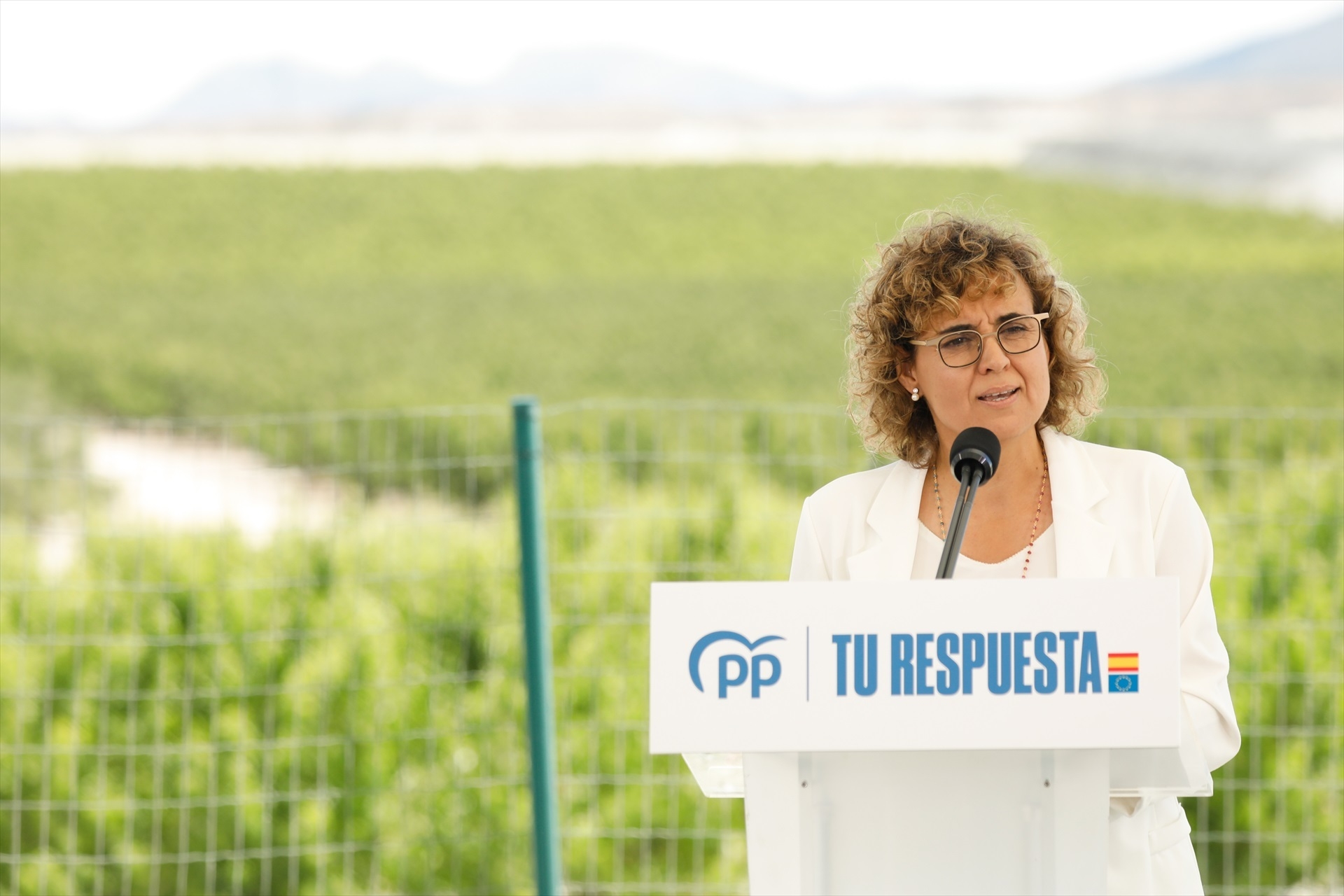 La candidata del PP a las elecciones europeas, Dolors Montserrat, en una imagen de archivo. Foto: E.BOTELLA/EP - 