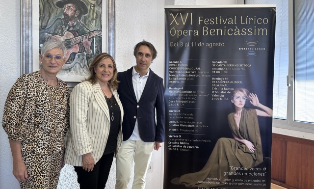 Benicàssim programa su 16º Festival Lírico con cuatro conciertos nacionales e internacionales