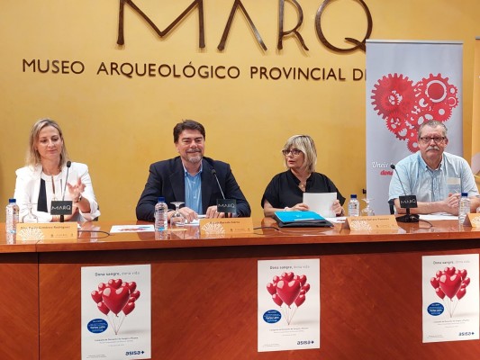 Barcala llama a 'foguerers' y 'barraquers' a donar sangre en la maratón del 10 de junio en el MARQ
