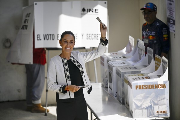 La oficialista Claudia Sheinbaum se impone en las elecciones presidenciales en México
