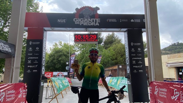 Llibert Mill mantiene su hegemonía en la Gigante de Piedra, la prueba ciclista más dura de España