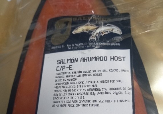 Consumo alerta de la presencia de listeria en salmón ahumado de procedencia española