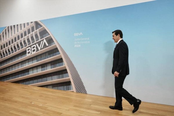 Analistas elevan las perspectivas de beneficio de BBVA un 7,3% para 2024 y un 8,4% para 2025
