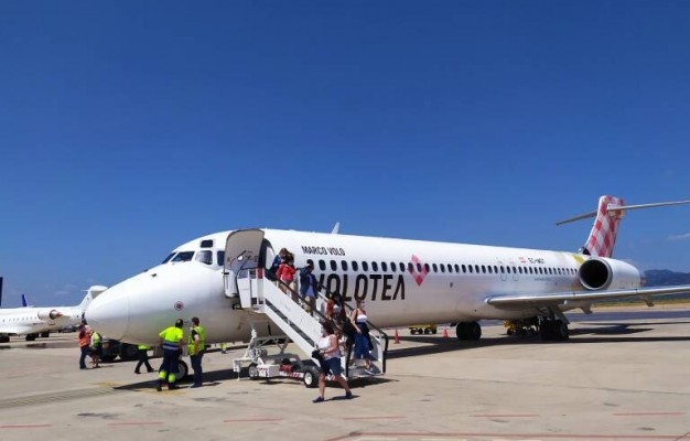 Volotea conectará Bilbao con Castellón durante la temporada de verano con dos vuelos por semana