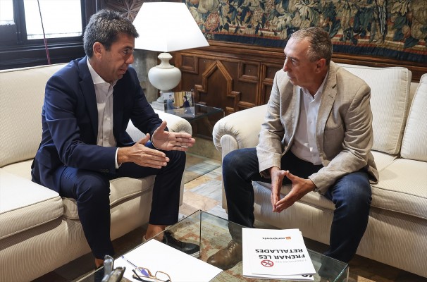 Mazón, dispuesto a pactar con Compromís que la ley sobre el fondo de nivelación se lleve al Congreso