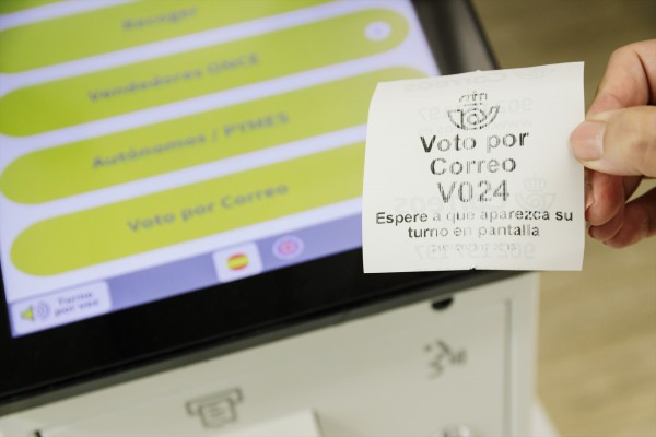 La JEC amplía el voto por correo para las elecciones europeas hasta el viernes 7 de junio