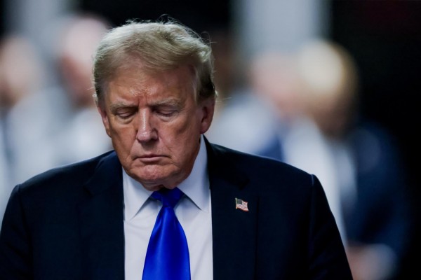 Trump, declarado culpable de 34 cargos por el soborno a la ex actriz porno 'Stormy Daniels'
