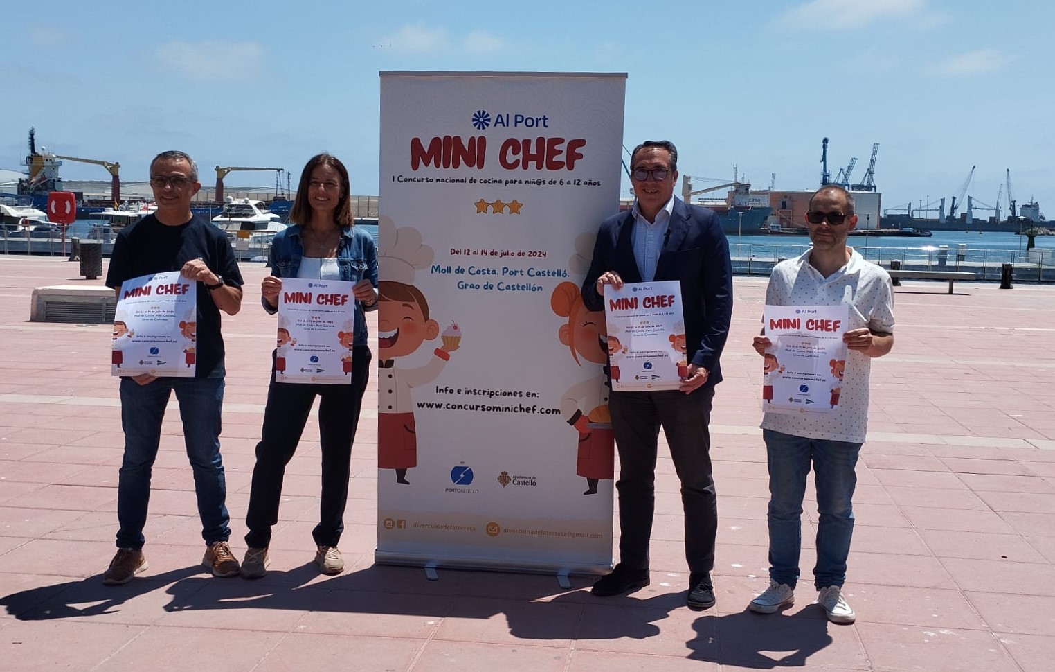 PortCastelló impulsa la participación familiar en su recinto con el concurso Mini chef
