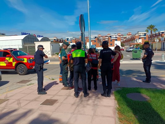 Interior realiza un simulacro de nube tóxica que activa el Plan de emergencia de PortCastelló