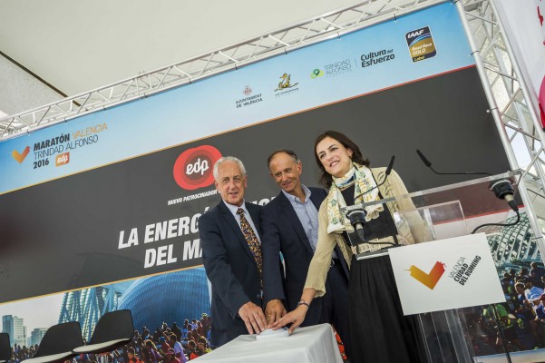 EDP aportará la energía oficial del Maratón Valencia Trinidad Alfonso
