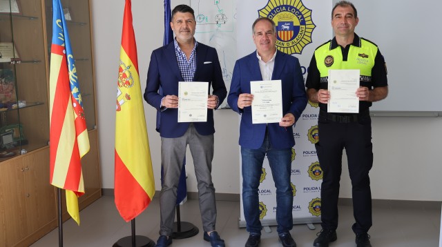 La Policía Local de Sant Joan alcanza la máxima puntuación en el Modelo de Excelencia Empresarial  


