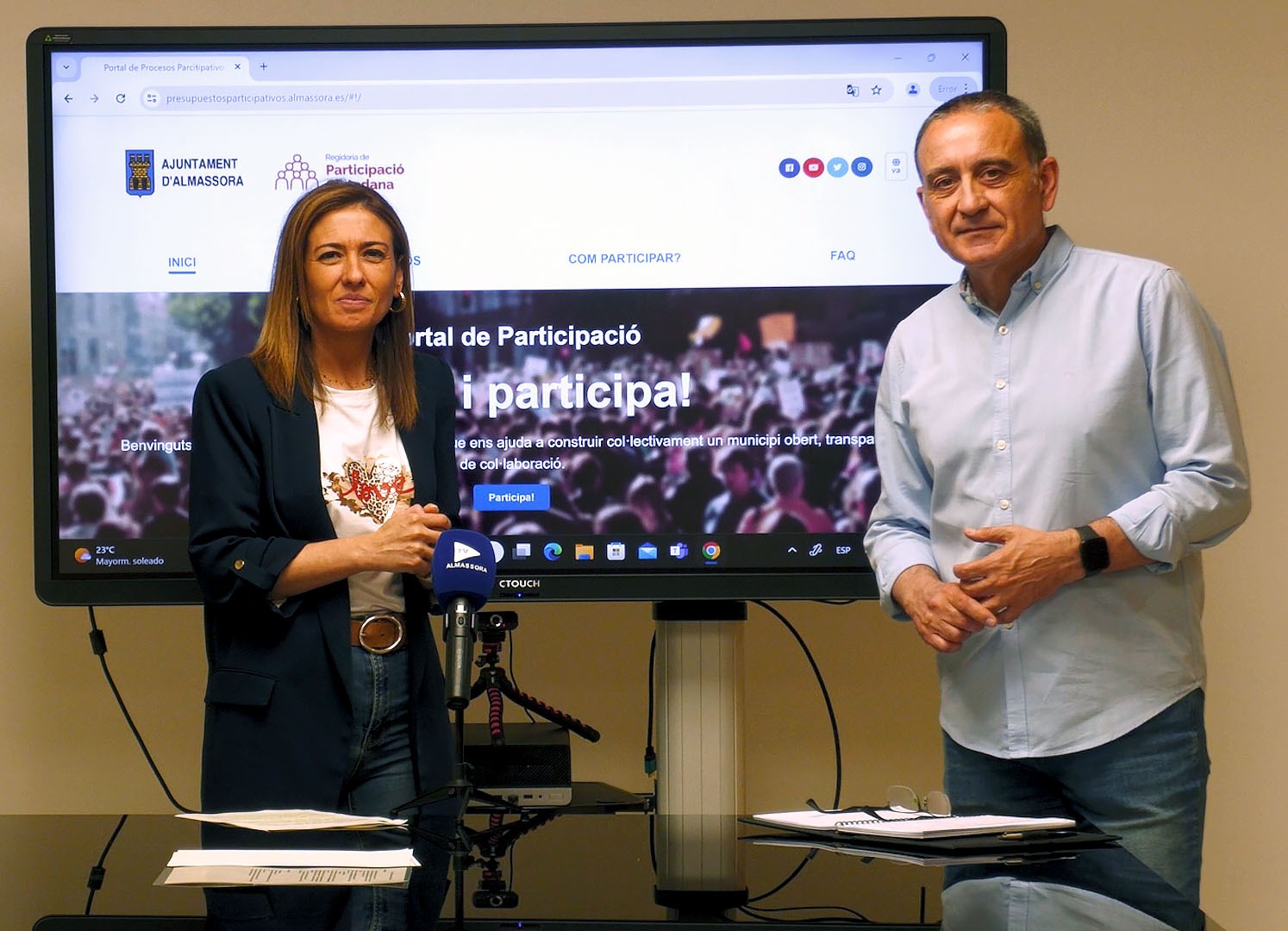 Almassora activa los presupuestos participativos  de 2025 y aumenta la cuantía a 180.000 euros