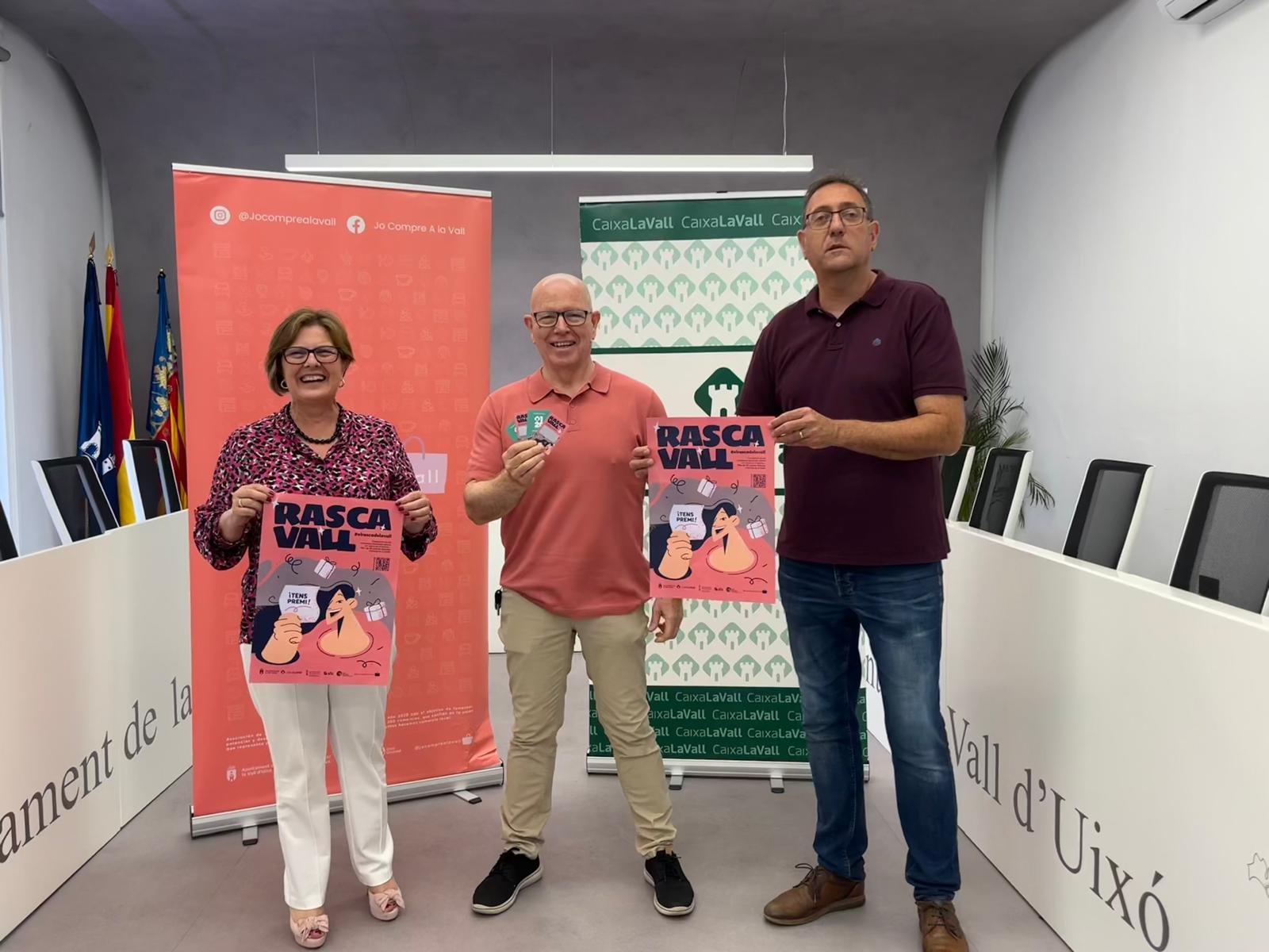 La campaña Rasca Vall promociona el comercio local con premios valorados en más de 2.500 euros