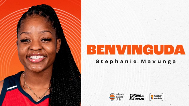 El Valencia Basket firma a la pívot Stephanie Mavunga por una temporada