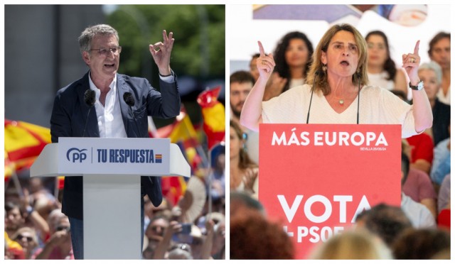 Feijóo pide elecciones generales y Ribera le acusa de 