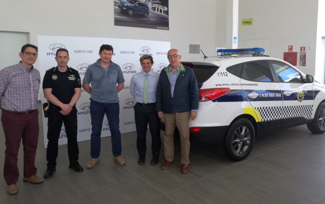Hyundai Koryo Car entregó un ix35 al Ayuntamiento de Massanasa para su Policia Local‏