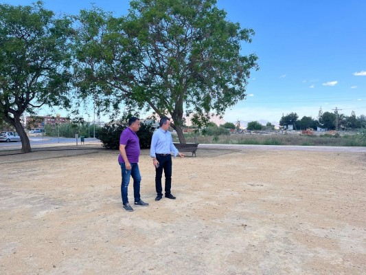 Benejúzar licita las obras para su primer parque canino: 800 metros cuadrados y 11.800 euros 