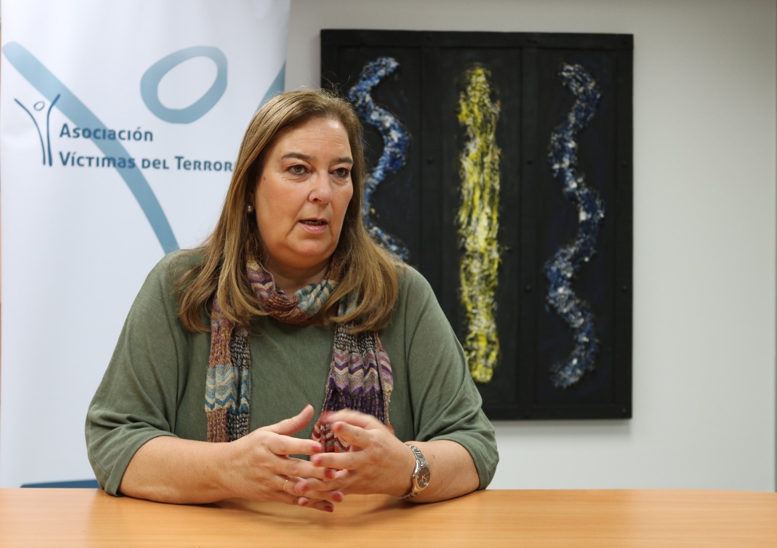 Maite Araluce, presidenta de la AVT. Foto: AVT - 