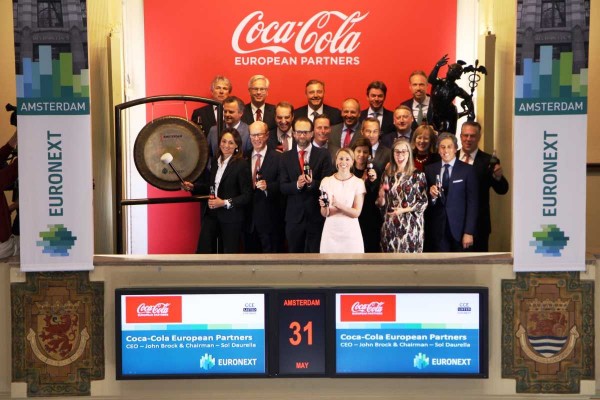 Coca-Cola European Partners prevé un crecimiento del beneficio operativo del 5%  