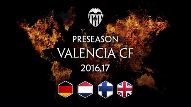 Así será la pretemporada del Valencia CF 2016/2017