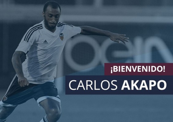 Carlos Akapo deja el VCF Mestalla y ficha por la SD Huesca hasta 2019