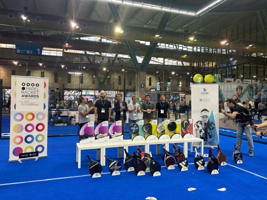El Instituto de Biomecánica (IBV) y la UPV premian las mejores palas del mercado en el Best Padel Awards 