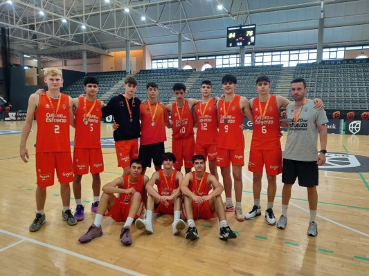 Los cadetes de Valencia Basket finalizan un Campeonato de España para seguir creciendo
