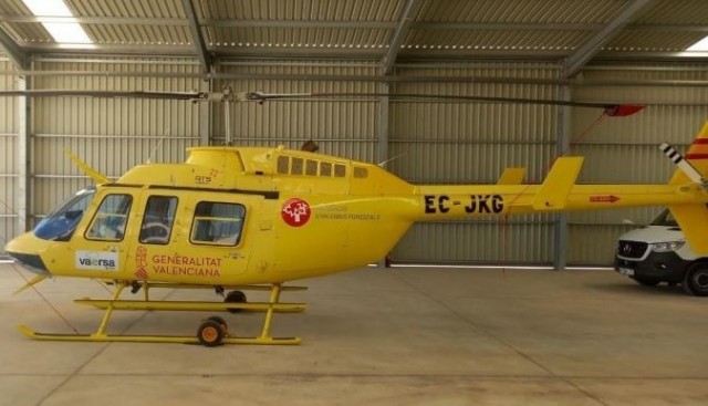 Interior incorpora un nuevo helicóptero de prevención de incendios forestales