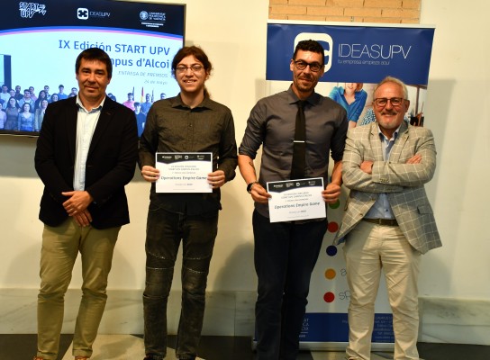 Un juego sobre aprendizaje y formación en empresa gana el IX Concurso Start UPV Campus de Alcoy