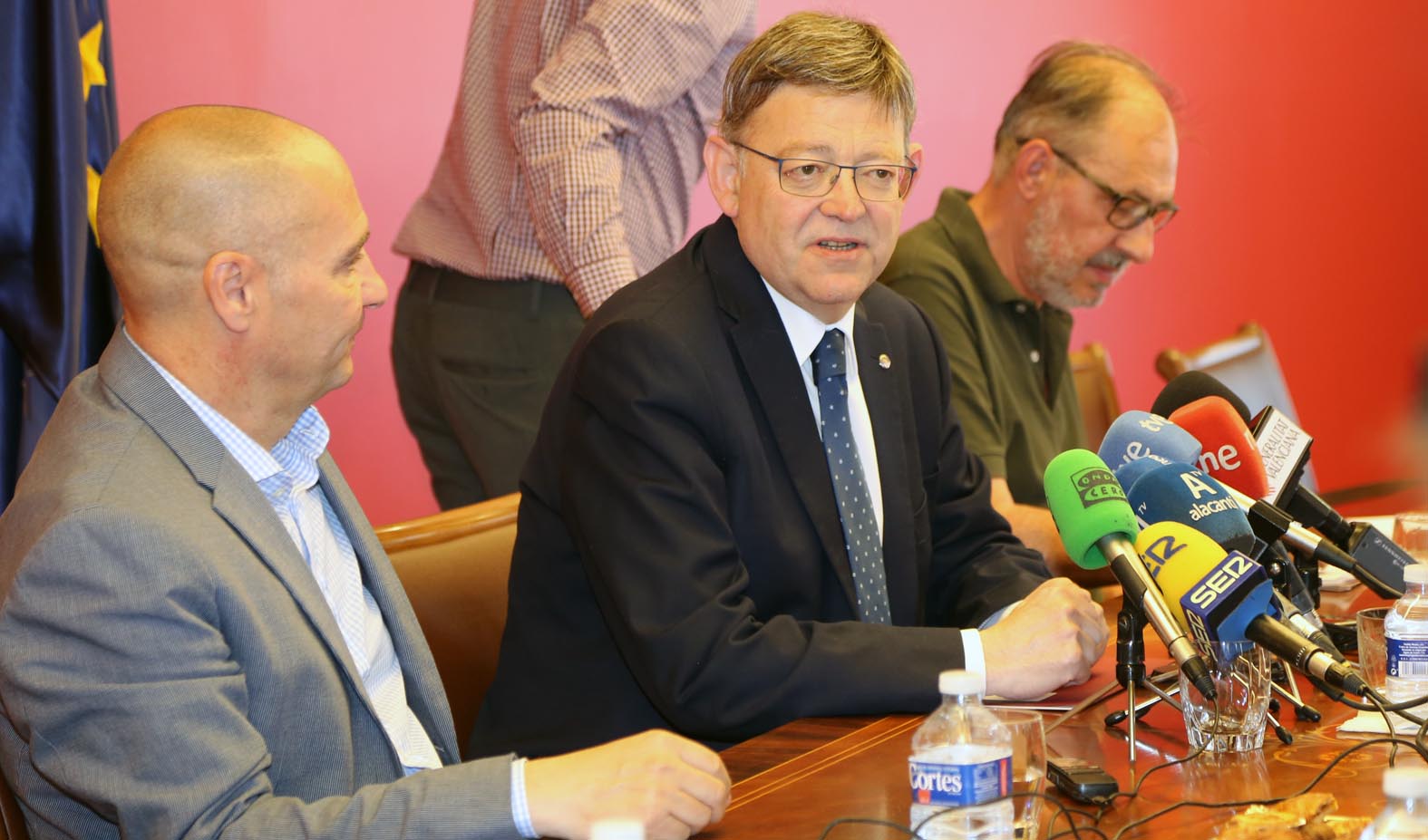 Ximo Puig, este martes en Alicante. Foto: GVA - 