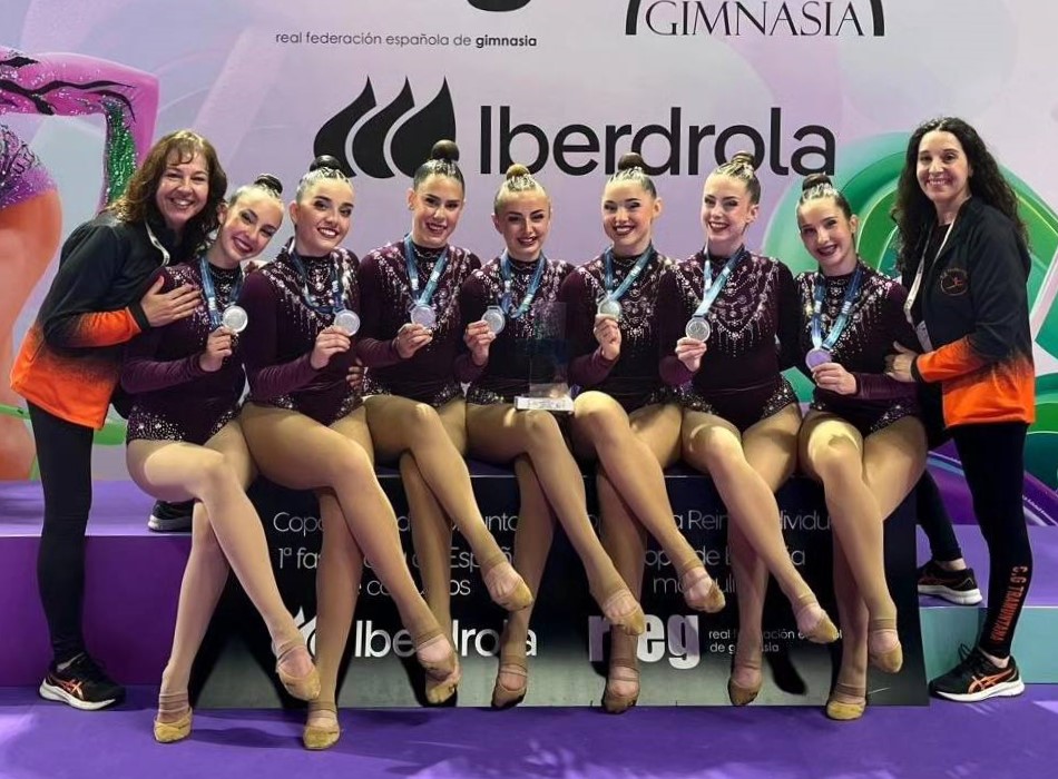 El Club Gimnàstica Tramuntana se corona subcampeón juvenil de España