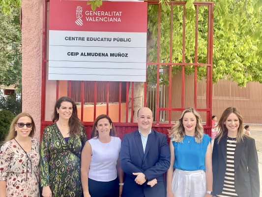 
Almudena Muñoz ya tiene un colegio con su nombre