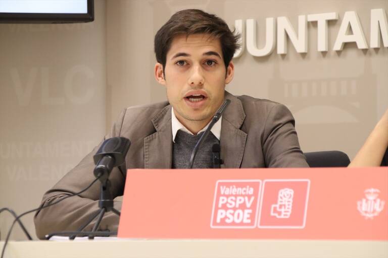  El concejal de València y portavoz del PSPV en la ciudad, Borja Sanjuán. Foto: PSPV - 