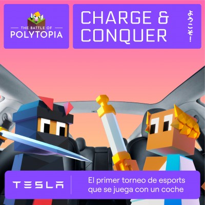 El primer torneo de esports dentro de un Tesla será en OWN Valencia con The Battle of Polytopia