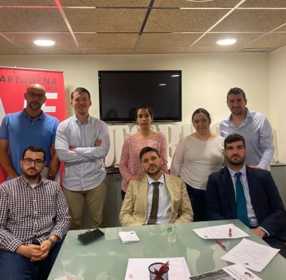Dimite Joaquín Ortega como presidente de AJE Cartagena y su cargo lo ocupará Pablo Nario