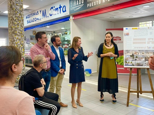 Nueva fachada y zona de degustación: Castelló invertirá 400.000 euros en el Mercat de Sant Antoni