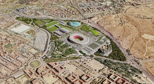 La ‘Ciudad del Deporte’ finaliza su primera fase de diseño y planificación para levantar 265.000 metros cuadrados para deporte y ocio
