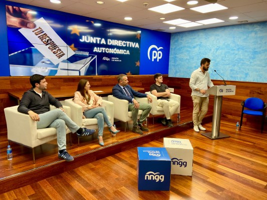 NNGG reivindica que el partido de los jóvenes es el PP: 