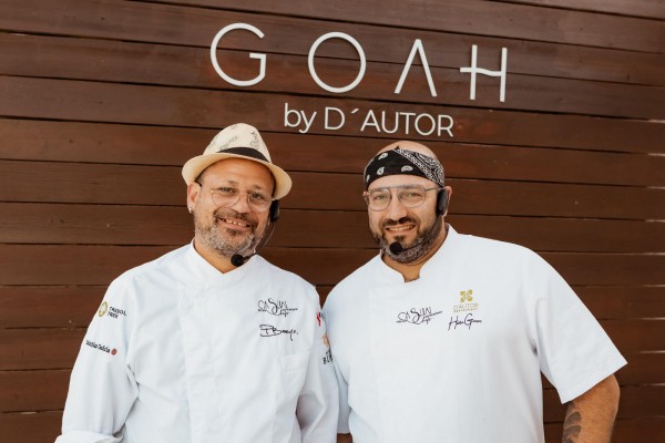 Los chefs Héctor Gimeno y Pau Bermejo acercan la capitalidad gastronómica a Castelló con su menú