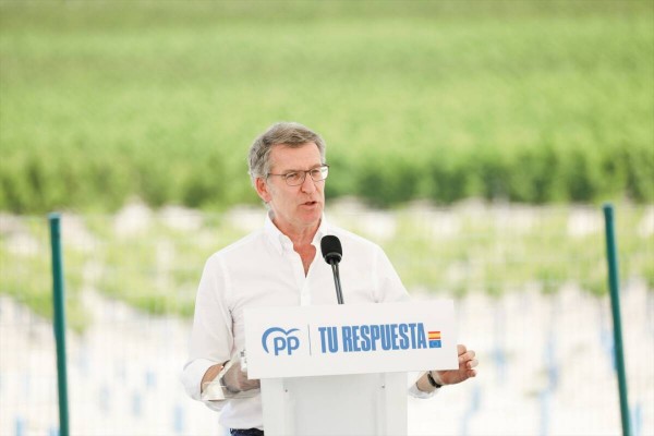 Feijóo regresa a la Región para celebrar en Murcia el primer mitin de la campaña para las europeas