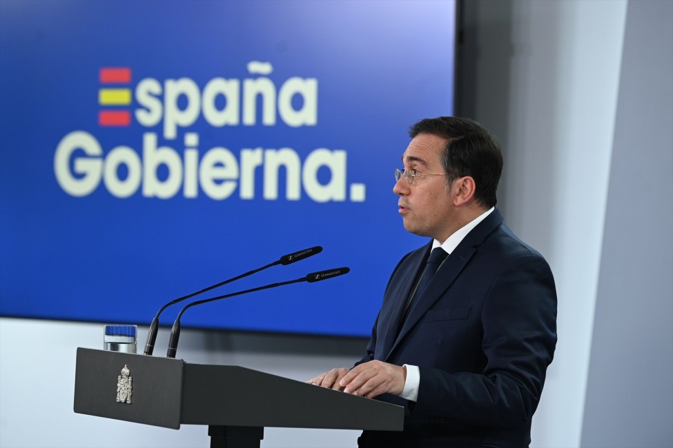 El ministro de Asuntos Exteriores, Unión Europea y Cooperación, José Manuel Albares. Foto: MONCLOA - 