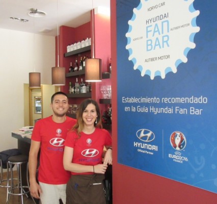 El Hyundai Fan Bar, el mejor sitio para disfrutar de la Euro 2016