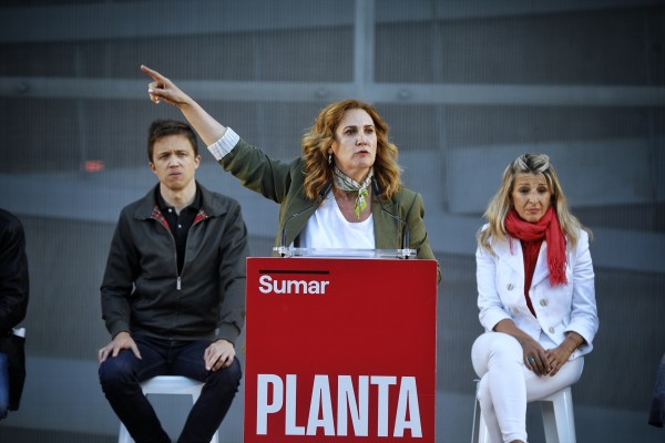 Estrella Galán, la cabeza de lista de Sumar, visitará Murcia en la campaña de las europeas