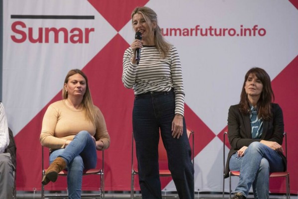 Yolanda Díaz visitará Murcia en la campaña de Sumar para las europeas