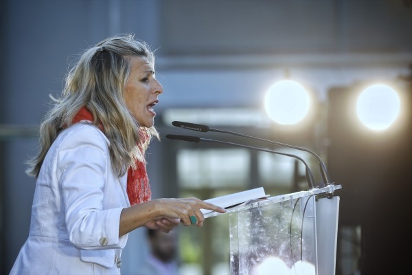 Yolanda Díaz se volcará en la campaña de Sumar a las elecciones europeas, que cerrará en València