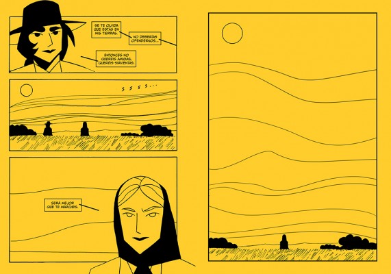 Carla Berrocal dibuja un western de mujeres en 'La tierra yerma'