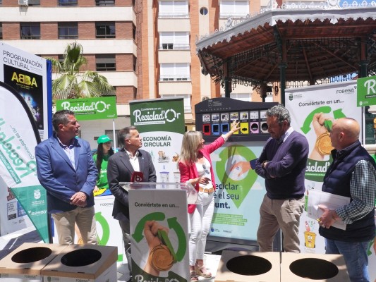 Burriana y Fobesa ponen en marcha una campaña de reciclaje para fomentar la sostenibilidad