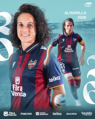 El Levante renueva a la capitana Alharilla hasta 2026